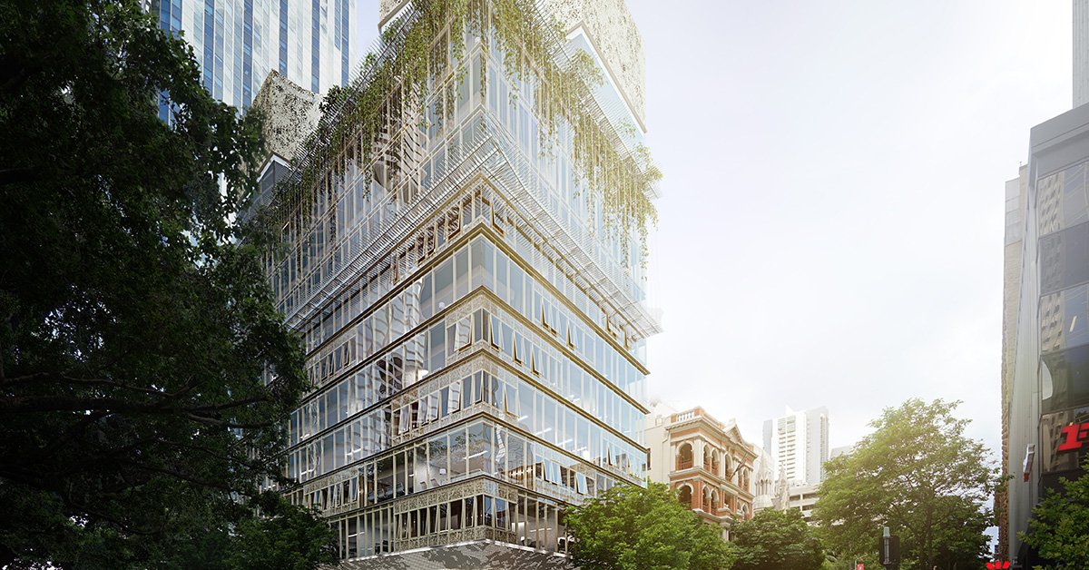 Dexus's tweet photo. Work amongst the canopy. Check out our newest development at 12 Creek Street, Brisbane https://t.co/NKlPA2AgSK https://t.co/ET2SQikiLD