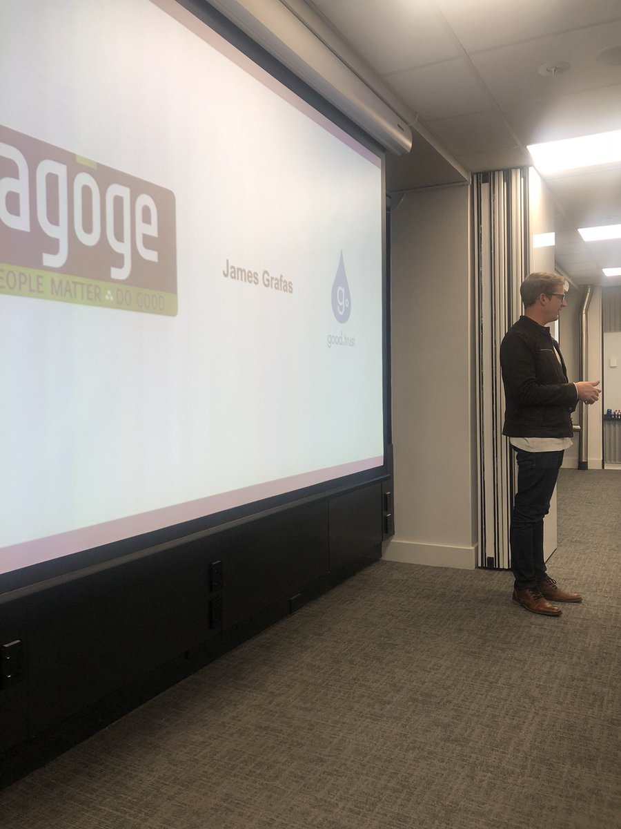 So excited to hear James Grafas from Agoge speak at #WellyRecMeetup