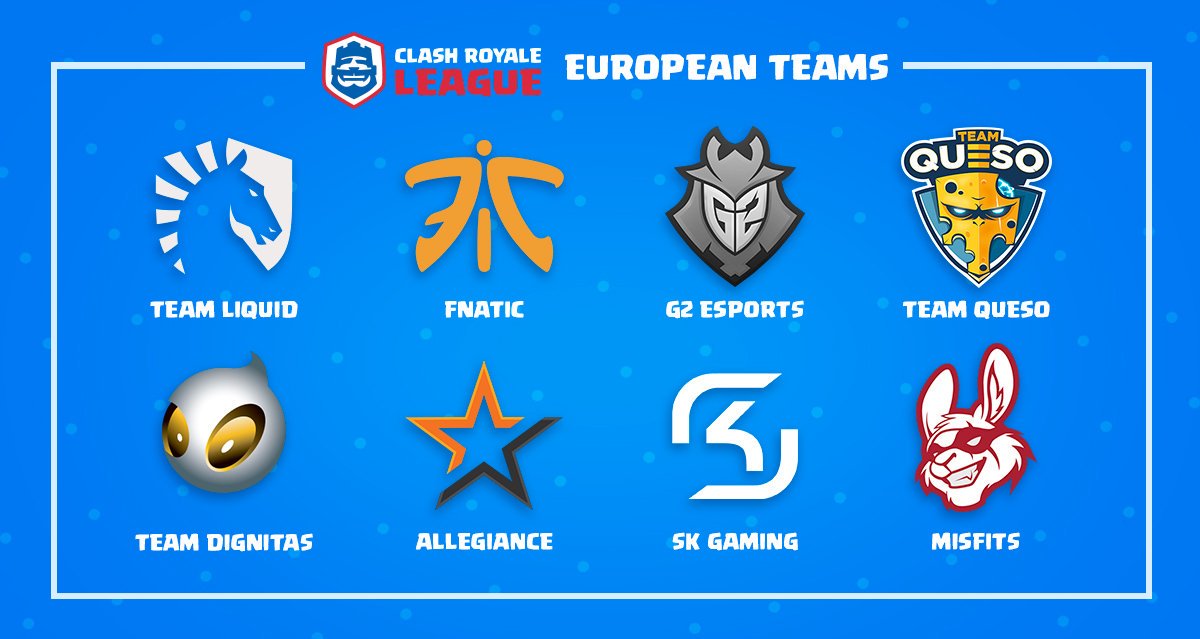 🔴 CRL EU Team Discord Servers
Team Liquid: discord.gg/TeamLiquid
G2 eSports: discord.gg/G2eSports
Team Queso: discord.gg/TeamQueso
Team Dignitas: discord.gg/TeamDignitas
SK Gaming: discord.gg/SKGaming
Misfits Gaming: discord.gg/nqwnNDM

More info ⬇