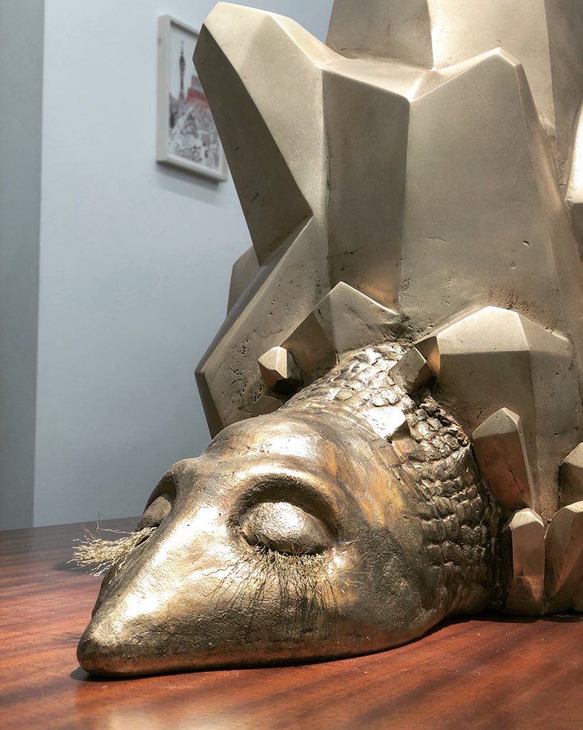 camillanapp's tweet photo. #artoftheday Wael Shawky, Cabernet Crusades: a passage to Aleppo, 2018, bronze. @LiaRummaGallery #napoli https://t.co/8BaPNY7L9J https://t.co/lXZLTxyA1Y