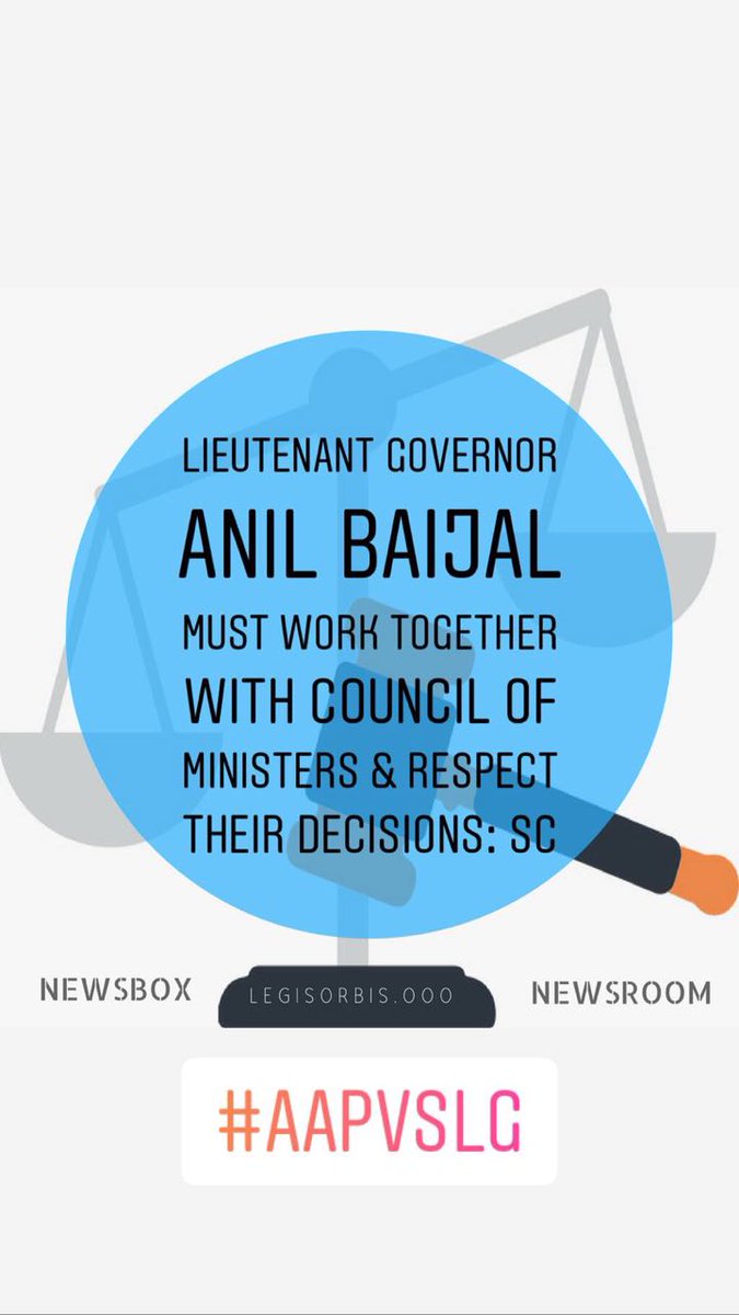 legisorbis's tweet photo. #legalupdates #legisorbis #news #india #law #legalnews #livenews #legisupdates #lawupdates #Supremecourt #AAPSLG #lieutenantgovernor #council #ministers https://t.co/4657XPLJkI