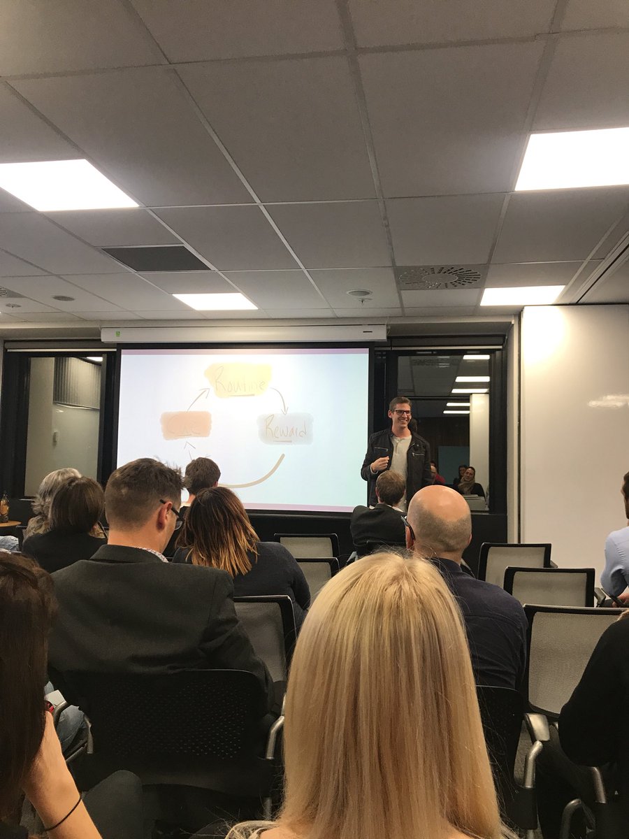 “Unhealthy leaders do not create heathy environments” <a href="/jamesgrafas/">James Grafas</a>  nailing it #wellyrecmeetup