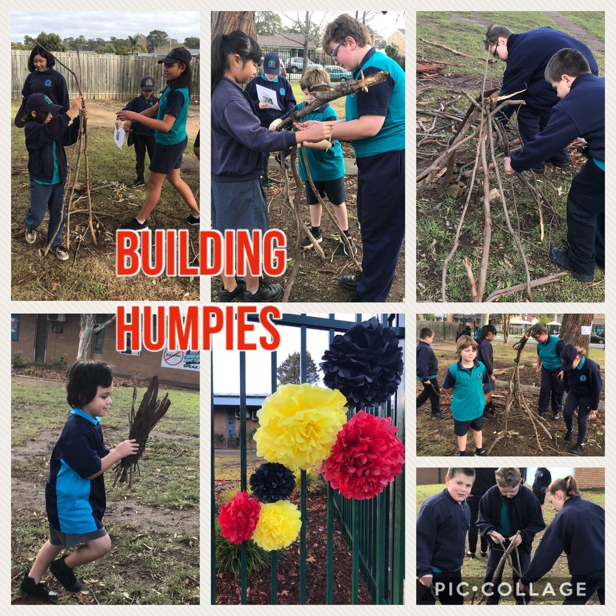 CoS NAIDOC day was just amazing ❤️ In one of our rotations we got to build our very own humpies <a href="/GuisePublic/">Guise Public School</a>