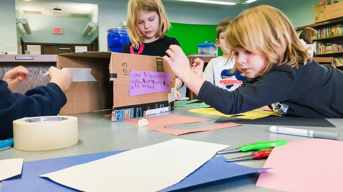 edutopia's tweet photo. This school uses monthly “missions” in their design studios to keep students and teachers engaged—with some projects tackling solutions to real-world problems. https://t.co/96UqG36mxz #designthinking https://t.co/RkWXKWZwkc