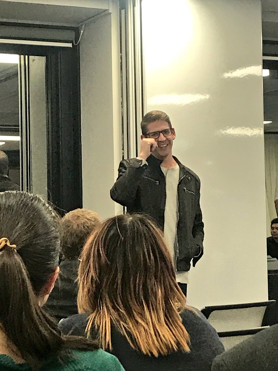 Great hearing <a href="/jamesgrafas/">James Grafas</a> speak about how he strives to #dogood  - what a good human #WellyRecMeetup