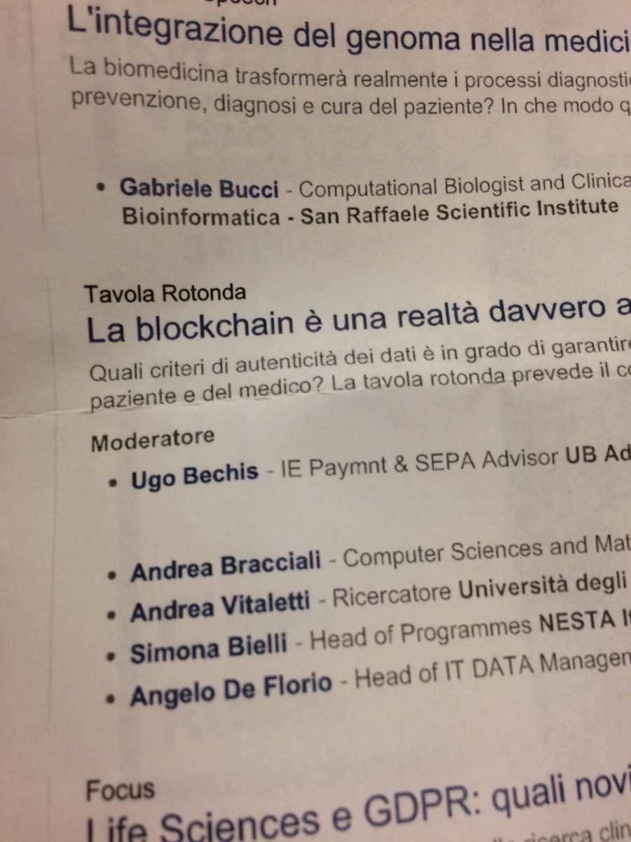 Pharma_Hub's tweet image. @StirUni e @SapienzaRoma aprono i lavori a #LifeScienceData congress #blockchain e #pharma