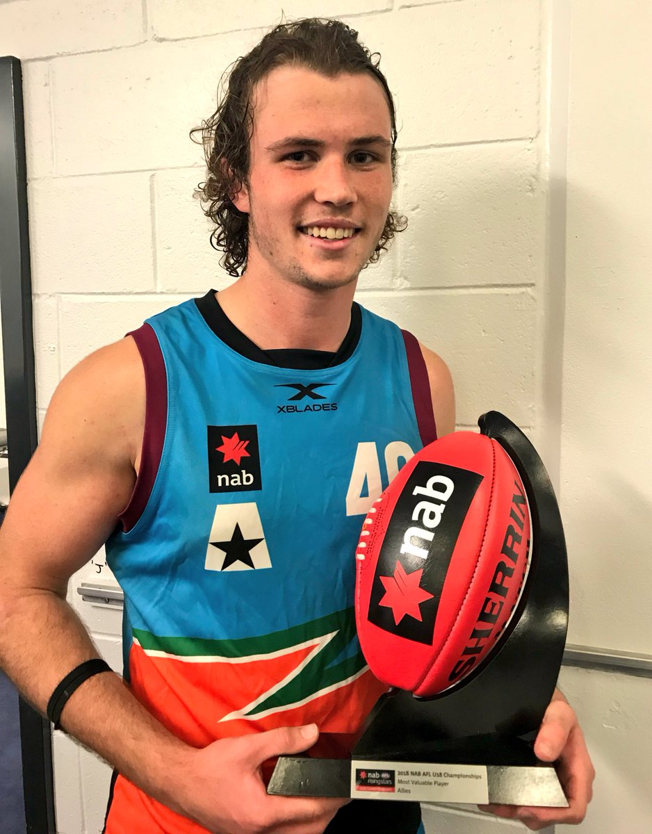 MVP for the Allies! Our very own Kieren Briggs 👏👏
NAB AFL U18 Div 1 National Champs. <a href="/Giants_Academy/">GWS Giants Academy</a> <a href="/aflnswact/">AFL NSW/ACT</a>
