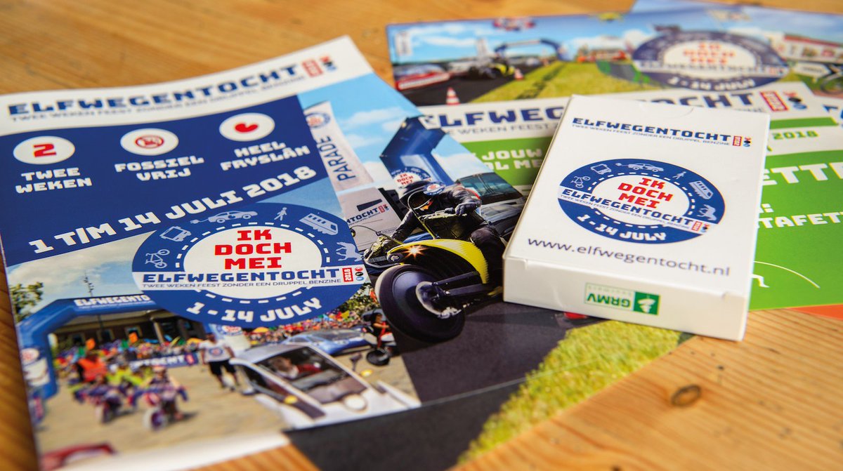 Doe jij ook mee aan de Elfwegentocht​? Tot en met 14 juli rijdt heel Friesland fossielvrij. Iedere dag is er feest zonder ook maar een druppeltje benzine! Benieuwd wát er tijdens dit unieke project allemaal te doen is? Kijk dan op elfwegentocht.nl.