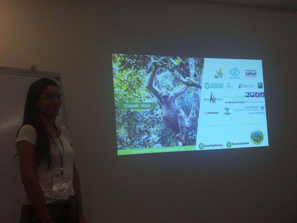 naiarasales_'s tweet photo. @Marikaizer talking to a packed room about the the use of camera traps as efficient tool for biodiversity monitoring and conservation. #ATBC2018 #csf #uos @SalfordScience @atbc2018 @SalfordUni https://t.co/RtH2R3RXin