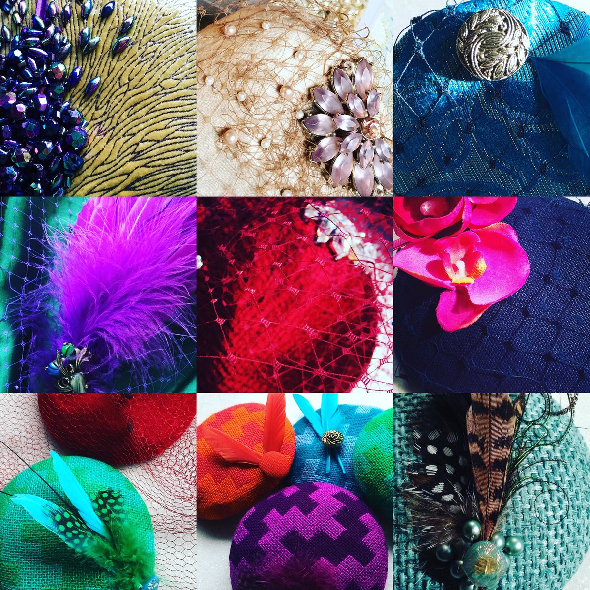 able_mabel's tweet image. Day 4 #millinerymaker ‘colour’