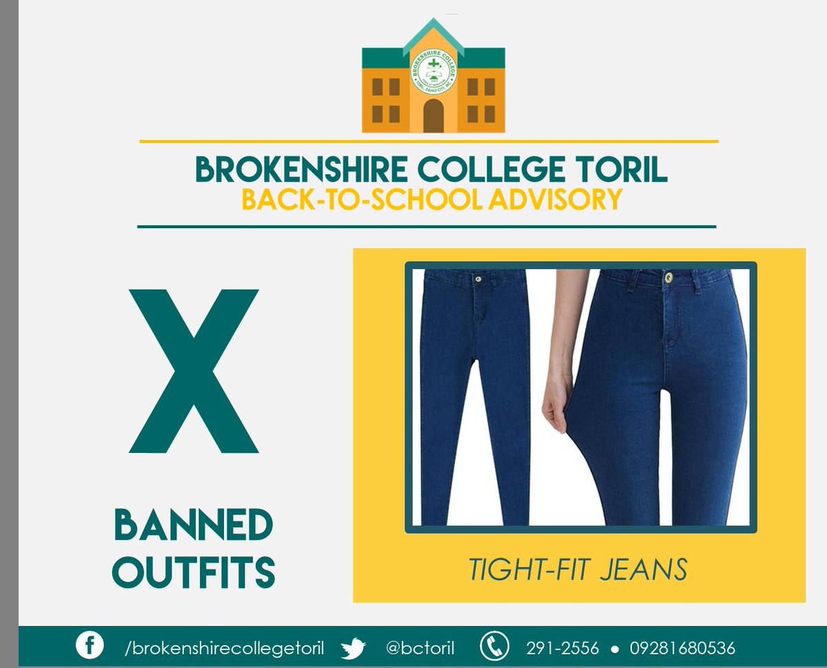bctoril's tweet photo. Banned outfits inside the campus 1/2 https://t.co/Bokc6xWgmA
