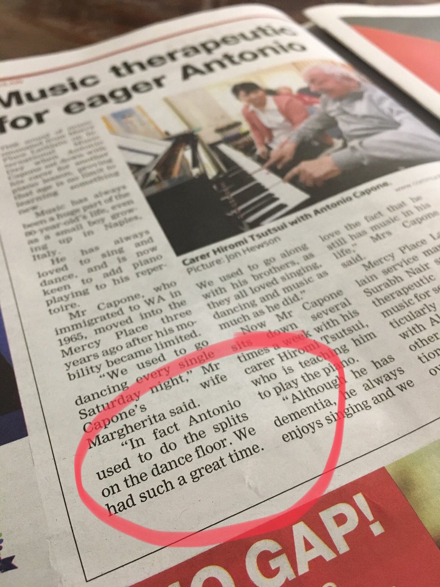 Nic_Coxy's tweet photo. When your local paper publishes two crackerjack stories about older folk in our community!👍🏻 @TheSouthernGaz https://t.co/XJ4lYLM0nR