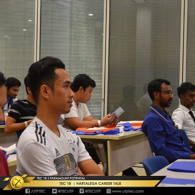 TECUTP's tweet photo. ✨[ TEC18 Hartalega Career Talk Live Update ]✨

Hartalega Career Talk is happening now at Seminar Room 4, Undercroft, Chancellor Complex UTP.

#TEC18 #TECisHere #ParamountPotential #TalkaboutTEC #HartalegaCareerTalk https://t.co/cHSSZbJg5r