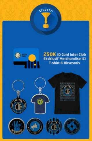 WestLegionAle's tweet photo. #InterClubIndonesia
#InterClubCard 2018-2019
#Registrasi :
> Divisi #Membership #Regional #ICI
> 02 Juni 2018 ~ 31 Juli 2018
#Paket :
β #Scudetti > 250K β ID Card, T-Shirt ICI, Gantungan Kunci & Pin
#InterClubMember
#InteristiIndonesia https://t.co/kps5li49By