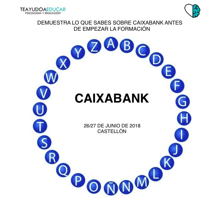 Un rosco de ideas básicas antes de empezar una formación no sólo nos permitirá ver qué saben nuestros alumnos, también dinamizar, hacer más divertida y facilitar el aprendizaje en nuestro curso. ¡Merece la pena invertir en gamificación! #gamificación #aprenderjugando #aprender