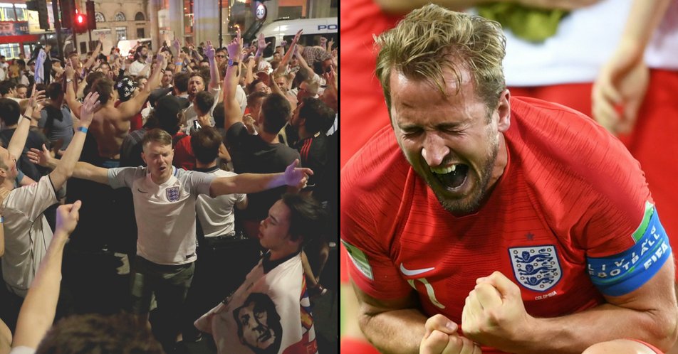 ladbible's tweet photo. Majority of the country is hungover following England's dramatic penalty shootout win. IT'S COMING HOME 🏴󠁧󠁢󠁥󠁮󠁧󠁿😂https://t.co/xGQdeevl0s https://t.co/mQzQVKsCX5