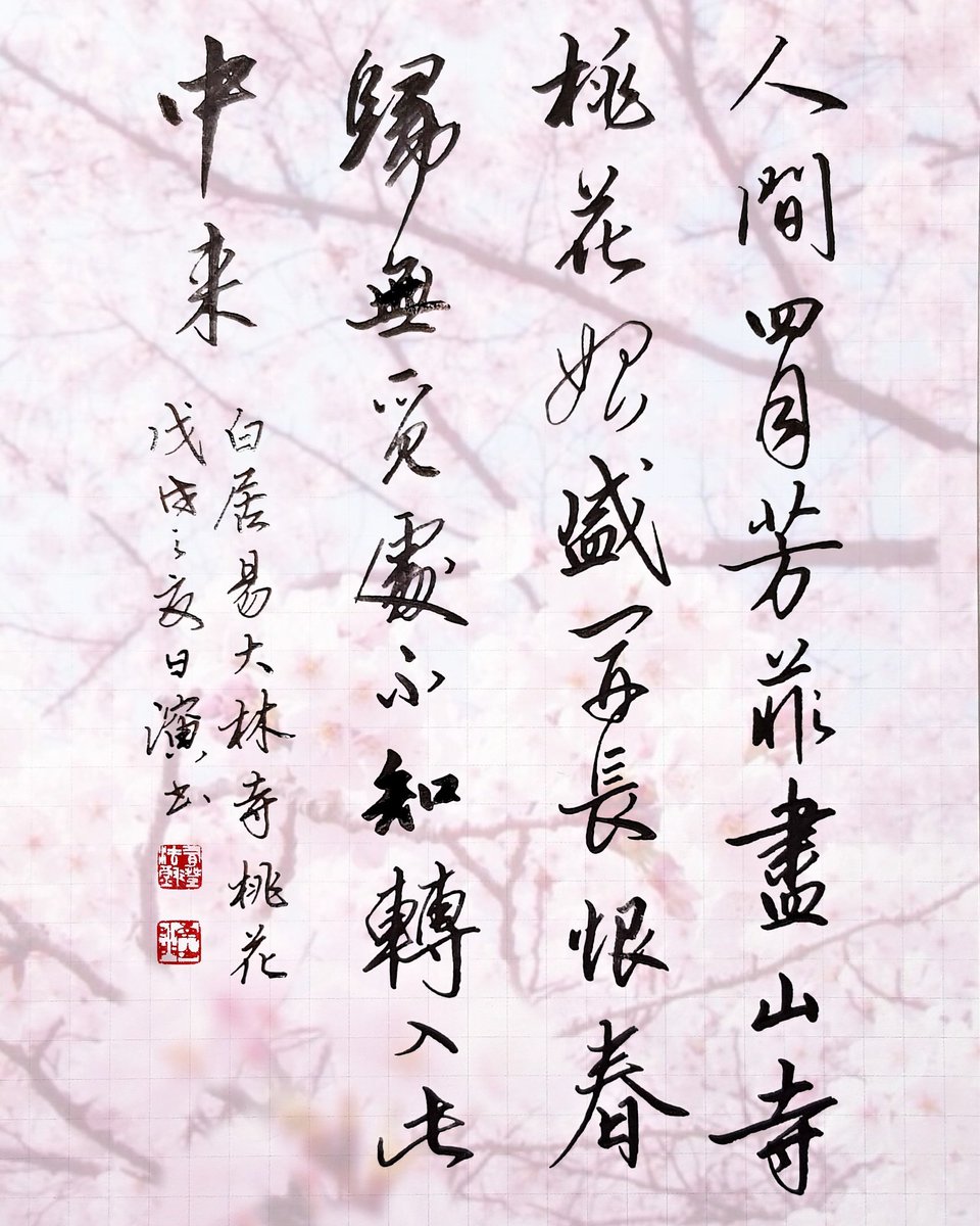 寂照房覺演on Twitter 我喜歡和尚對沙彌的白眼xddd T Co Oewv5oe0wx 人間四月芳菲盡 山寺桃花始盛開 長恨春歸無覓處 不知轉入此中來 白居易大林寺桃花