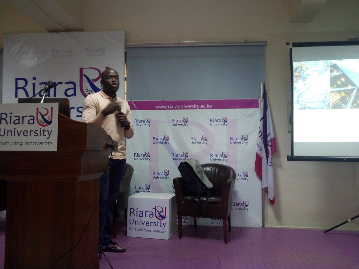 DavidKirop's tweet photo. With AI, Cloud Computing and Big Data, a business can be more agile! - Clinton Obura @RUiCentre @RiaraUniversity @Google @googleafrica @googlecloud https://t.co/aE1UKSNEdD