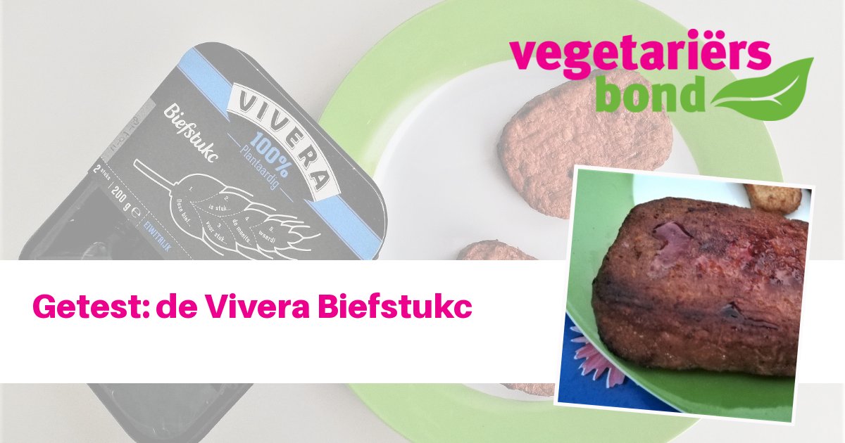 Vivera heeft de eerste Vega biefstuk 🌱🐮 ter wereld ontwikkeld! Wij hebben hem getest. Het eerste wat opviel: de steak 'bloedt' 😯🤔. De structuur lijkt op gemalen vlees, de smaak is iets anders dan biefstuk maar hij is prima gekruid 👍. Heb jij hem ook al geprobeerd? En? 👨‍🍳