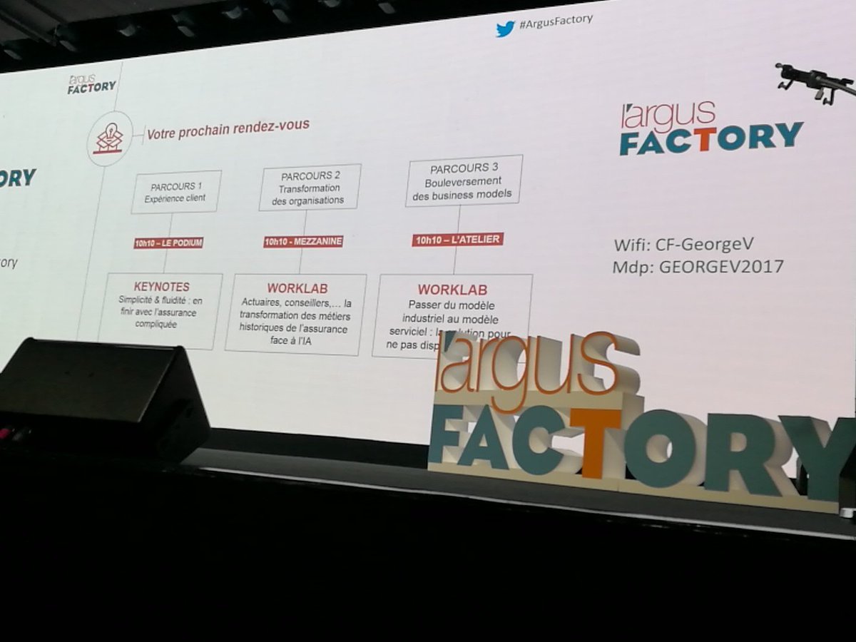 RingCentralFR's tweet image. #ArgusFactory Début des keynotes sur la simplicité et fluidité dans l'#assurance dans quelques minutes ! @sfournil nous parlera de la stratégie Omni-Digitale d'@AvivaFrance
