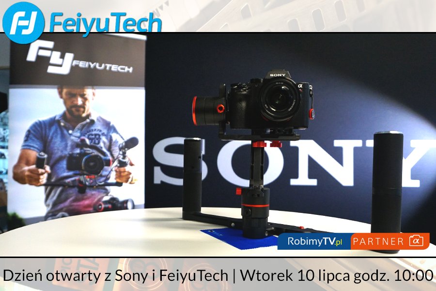 RobimyTV's tweet photo. Dzień otwarty z Sony i FeiyuTech w warszawskim salonie @RobimyTV! Zapraszamy 10 lipca od godziny 10:00. https://t.co/w4g3GWXdru #SonyAlpha #Sony #feiyutech #robimytv https://t.co/tVpYcs1cdr