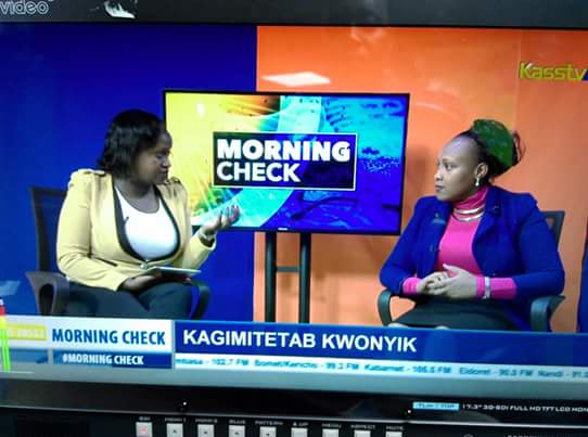 QueenSaraFound1's tweet photo. This morning QSF's Daisy Cherono Rono was privileged to be hosted by Marie Lagat of @KasstvKE to discuss matters women empowerment, access to preventive health services in the rural setting as well us our work with the adolescent and young people.
@TrizerC @Flohngeno https://t.co/gTs3BwHxR2