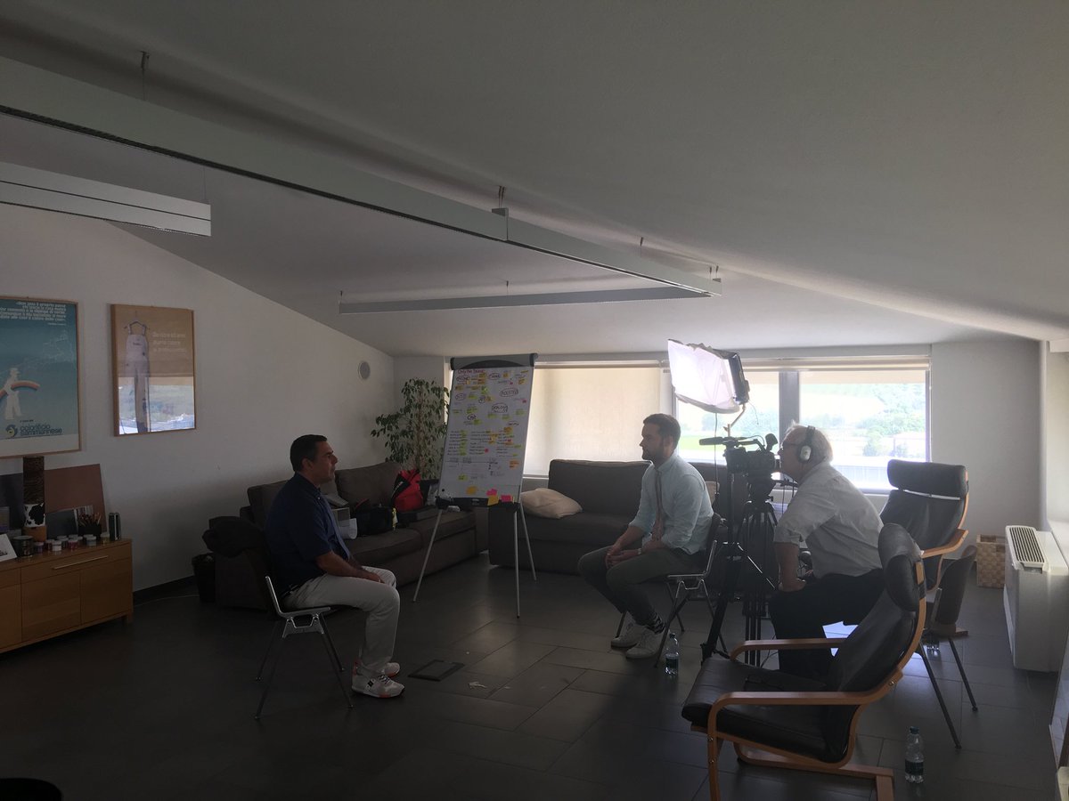 woodhousetv's tweet photo. We are in beautiful San Marino today filming with artisan paint manufactures Colorifico Sammarese and @NeptSoft #casestudyvideo #feamledirectors https://t.co/0cCXkfuj7X