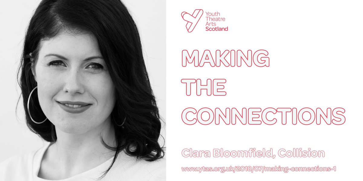 YTArtsScot's tweet image. In June YTAS members @CollisionTC and @pace_yt travelled to London’s @NationalTheatre to perform at the prestigious Connections Festival. We talked to both teams about their visits and our first interview is with Collision’s Clara Bloomfield ytas.org.uk/2018/07/making…