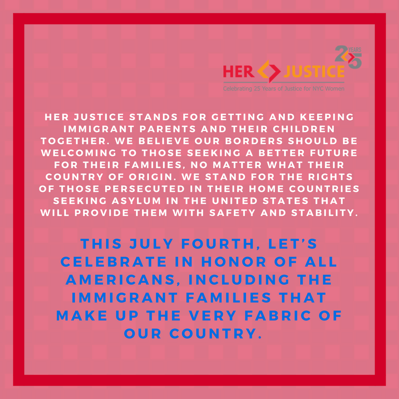 herjusticenyc's tweet image. Happy Fourth of July from Her Justice #4thofJuly2018 #ImmigrantsMakeAmerica