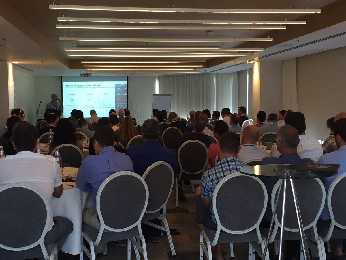 ProofHealth's tweet photo. Another great presentation @Google @Carltonhotel so much talent in #ai #ml #bigdata #healthcare https://t.co/cCpEuy8DHi