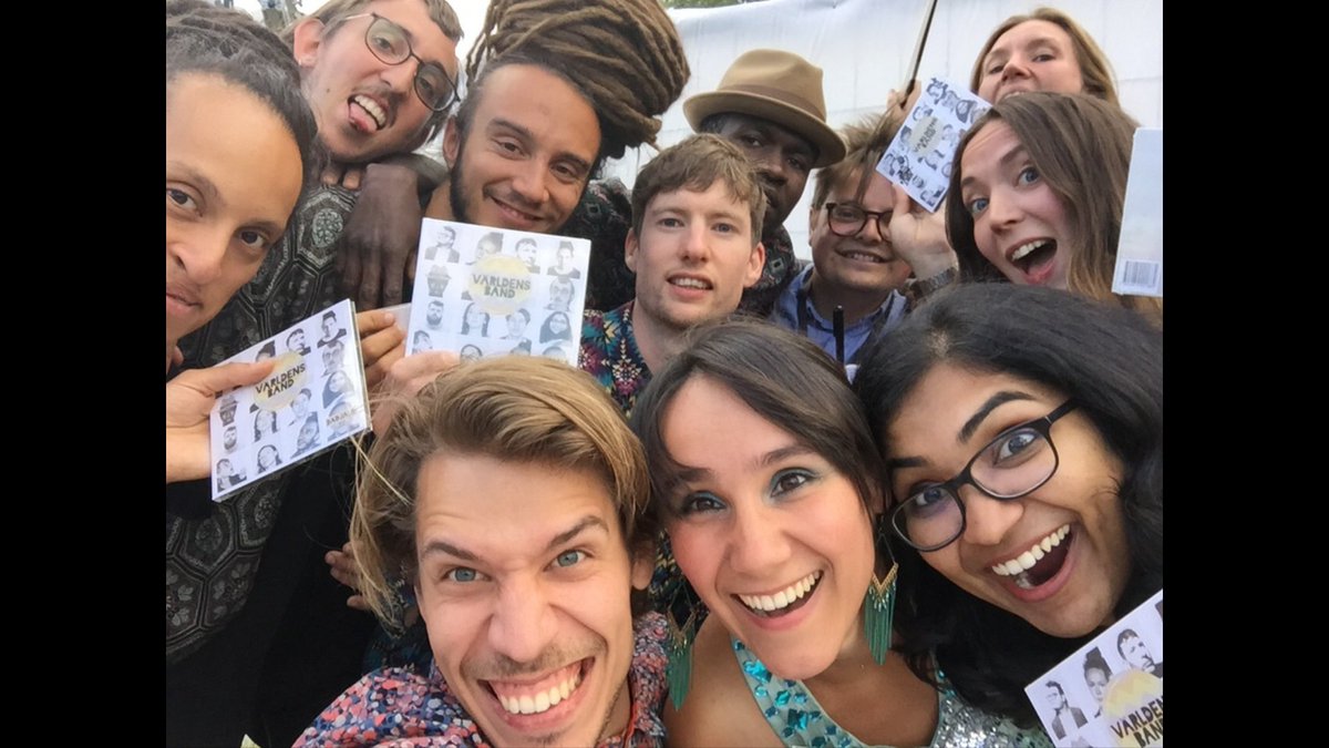 Great to be back on tour at stages around Sweden and Denmark with our brand new album! See varldensband.com/concerts/ for gigs in July and August 2018 😀