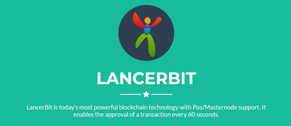 Lancerbitcoin's tweet photo. Tecnologia Lancerbit
* PoS + Masternodes
* SHA256d Algortihm dinheiro PoS Hybrid
* Mensagens Criptografadas
* Endereços com várias assinaturas e TXs
* Rápido 60 segundos de bloqueio
* Descentralização total 
Web: https://t.co/p0cvJHvoBA
https://t.co/vCX1JX82Gk https://t.co/5kh26ekycH