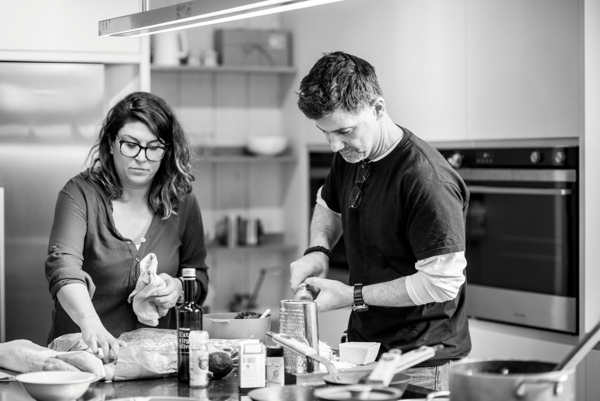 InglisHall's tweet photo. Toby and Elisa cooking up some lunch for the team in the Inglis Hall test kitchen. #cookingatwork #kitchenatwork #cookingfortheteam #lunchtime #teamlunch https://t.co/yZNAYiE4tW