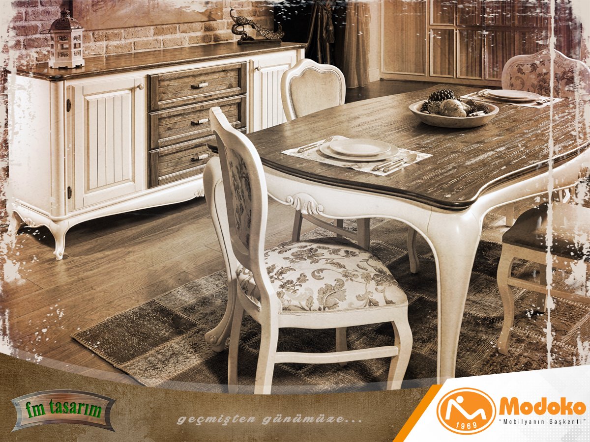 Country mobilyanın vazgeçilmez adresi FM Tasarım da Modoko'da.
modoko.com.tr/magaza/106/fm-…

#modoko #countryfurniture #homedesign #interriordesign #countrymobilya