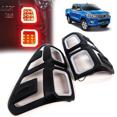 AutoLineZA's tweet image. Toyota Hilux Revo LED tail light trim.
#Toyota 
#Hilux 
#Revo