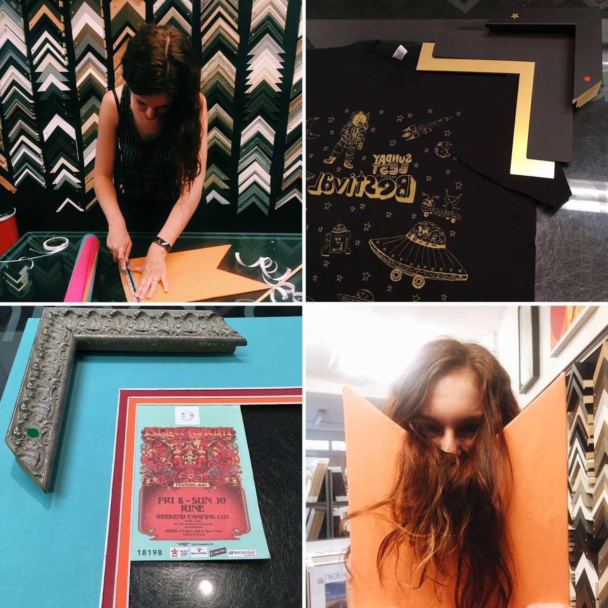 ✨The sale is ending soon and our new window display is on its way.
Guess what topic we decided to frame? #shirtframing #cambridge #summer #summercolours #craft