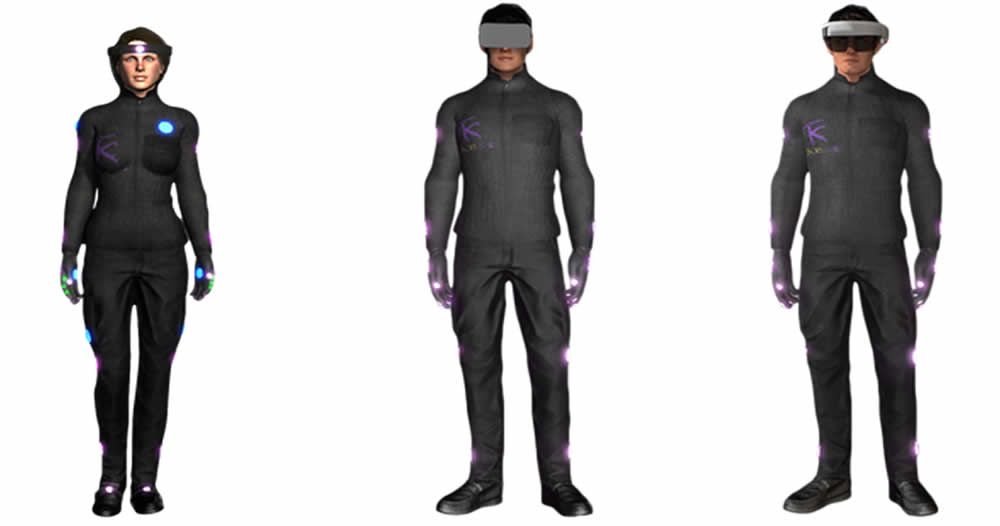 rvfrance's tweet image. HoloSuit : la combinaison détection de mouvement et haptique pour la VR #VR realite-virtuelle.com/holosuit-combi…