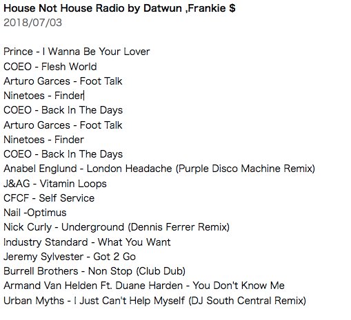 . <a href="/DJdatwun/">Dom Datwun</a> &amp; @franklysick がHouse Musicをかけ倒す💫今回から  #渋ゲキ FM by blockfmのMAG7にて公開放送📡フロアのニーズ合わせたDJ MIXに心踊る60分✨#HNHradio 最新エピソードはこちらから👉 block.fm/radios/134  #blockfm  <a href="/HouseNotHouse/">House Not House</a>