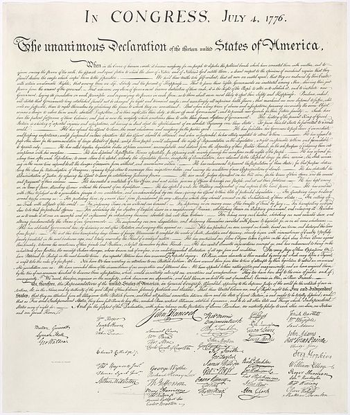KRLS's tweet photo. «But when a long train of abuses and usurpations, pursuing invariably the same object evinces a design to reduce them under absolute despotism, it is their right, it is their duty, to throw off such government»

The Catalan people also fight for freedom 🎗

Happy #4thofJuly2018 https://t.co/mlcGpnVK31