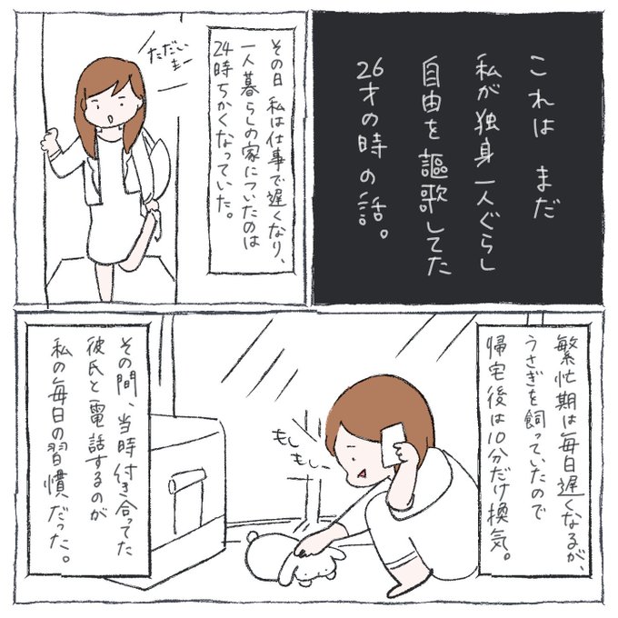 完結 知らない人が窓から入ってきた話 レポ漫画の臨場感がスゴい