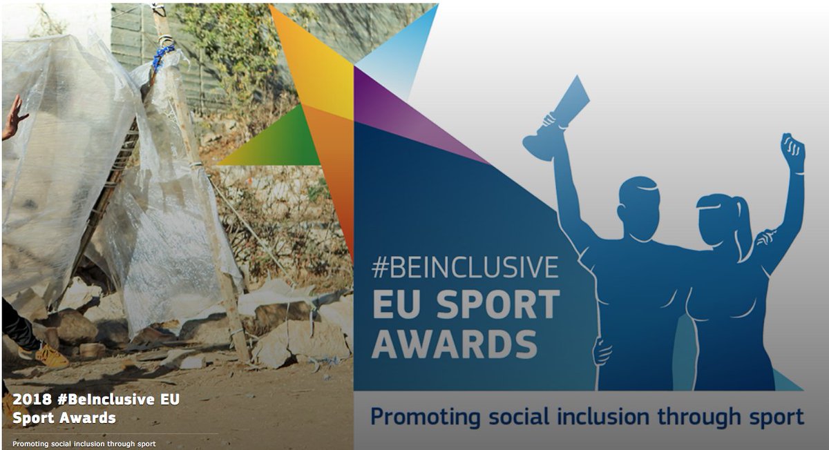 ErasmusPlusFRJS's tweet photo. Le #Sport outil d'#inclusion !
Vous avez développé avec succès des projets sportifs visant à l’intégration sociale ? Participez au #BeInclusive EU #Sport Awards !
=> Candidatez avant le 6 septembre 2018 https://t.co/WsXLtn5fsd
#Easmusplus https://t.co/5tO2yx2JP3