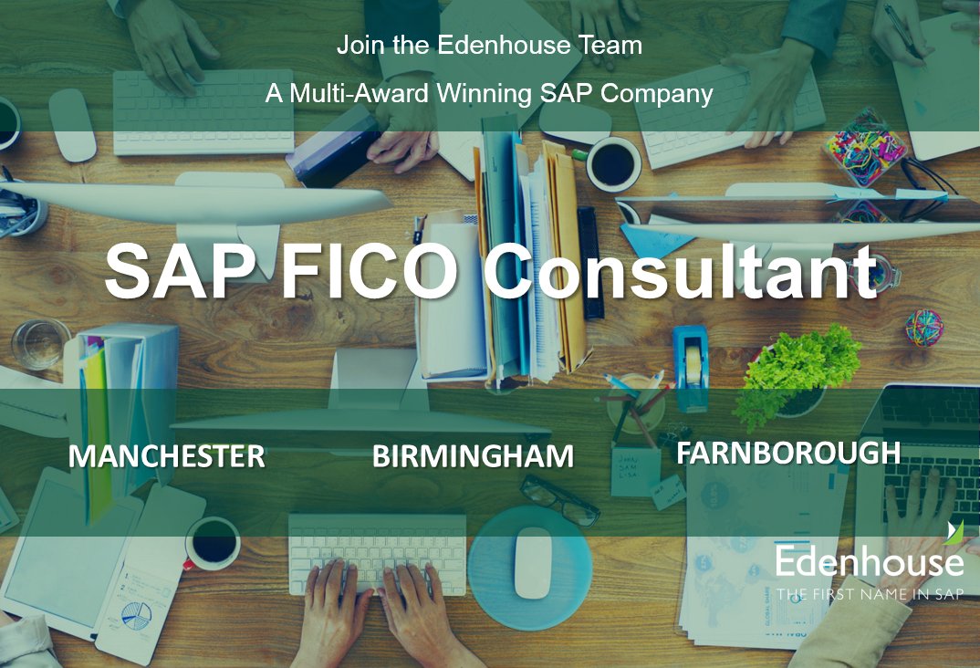EdenhouseTalent's tweet photo. Morning! We are currently looking for a FICO Consultant to join the team! If you are interested in applying please follow the below link:
https://t.co/fSmAMWjWBO

Please get in touch if you have any questions. #SAP #FICO https://t.co/O4QFMUqpio