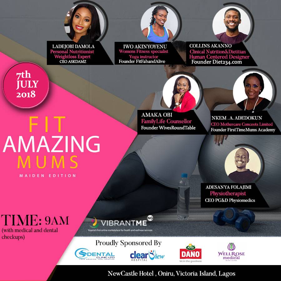 DemolaExpoze's tweet photo. Pregnant Women and New Mums, would you love to maintain your physique during pregnancy and after childbirth?
This event is for you and IT IS FREE!!!
Register for Fit Amazing Mums: https://t.co/eD2pGZujBO.
Read more: https://t.co/f8NLjRmHm1โฆ
#FitAmazingMums https://t.co/Xueq24FvOD