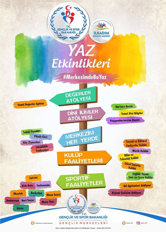 Evdekalturkiye Alacam Genclik Merkezi On Twitter