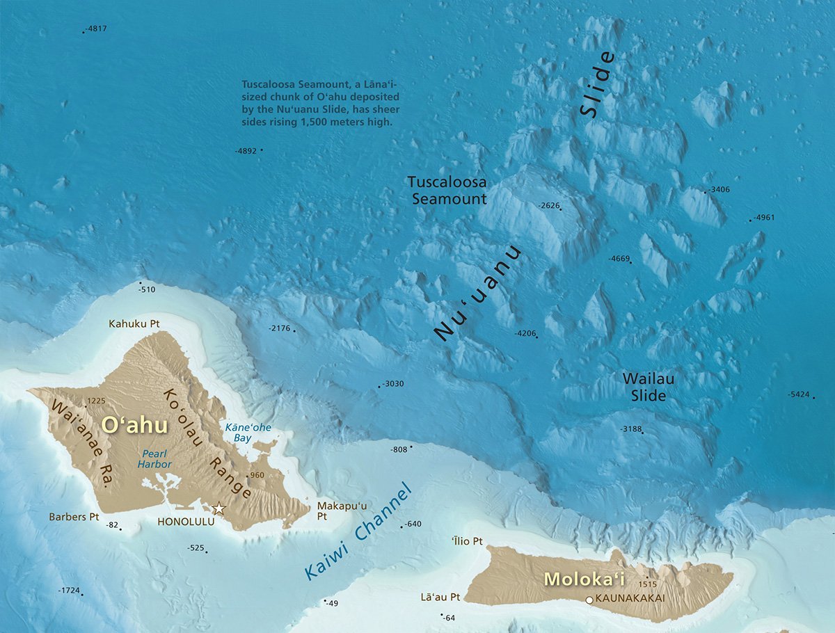 Tom Patterson On Twitter More Hawaii Seafloor Nuuanu Slide Is A
