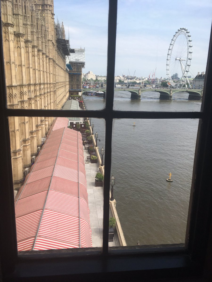 HumanitiesDA's tweet photo. Mrs May's final day working in Parliament. Yet another great view! #TeachUKParl #TeacherAmbassador #bestCPDever https://t.co/U2bGqYCsHq