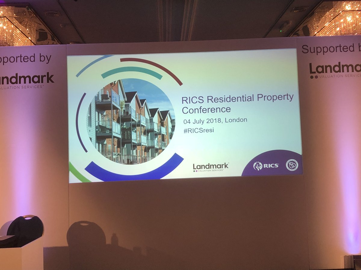 Great to be at #RICSresi today. Insightful discussions from Simon Rubinsohn, RICS Chief Economist and also the members of the CEO Panel.
