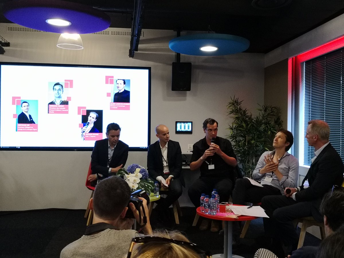 dentsuFR's tweet photo. Germain Perinet : "Aujourd'hui, les marques médias devraient pouvoir se déployer à minima sur 4 supports (digital, print, vidéo et événementiel)

#DemainLaPresse https://t.co/wfrfbGsBqS