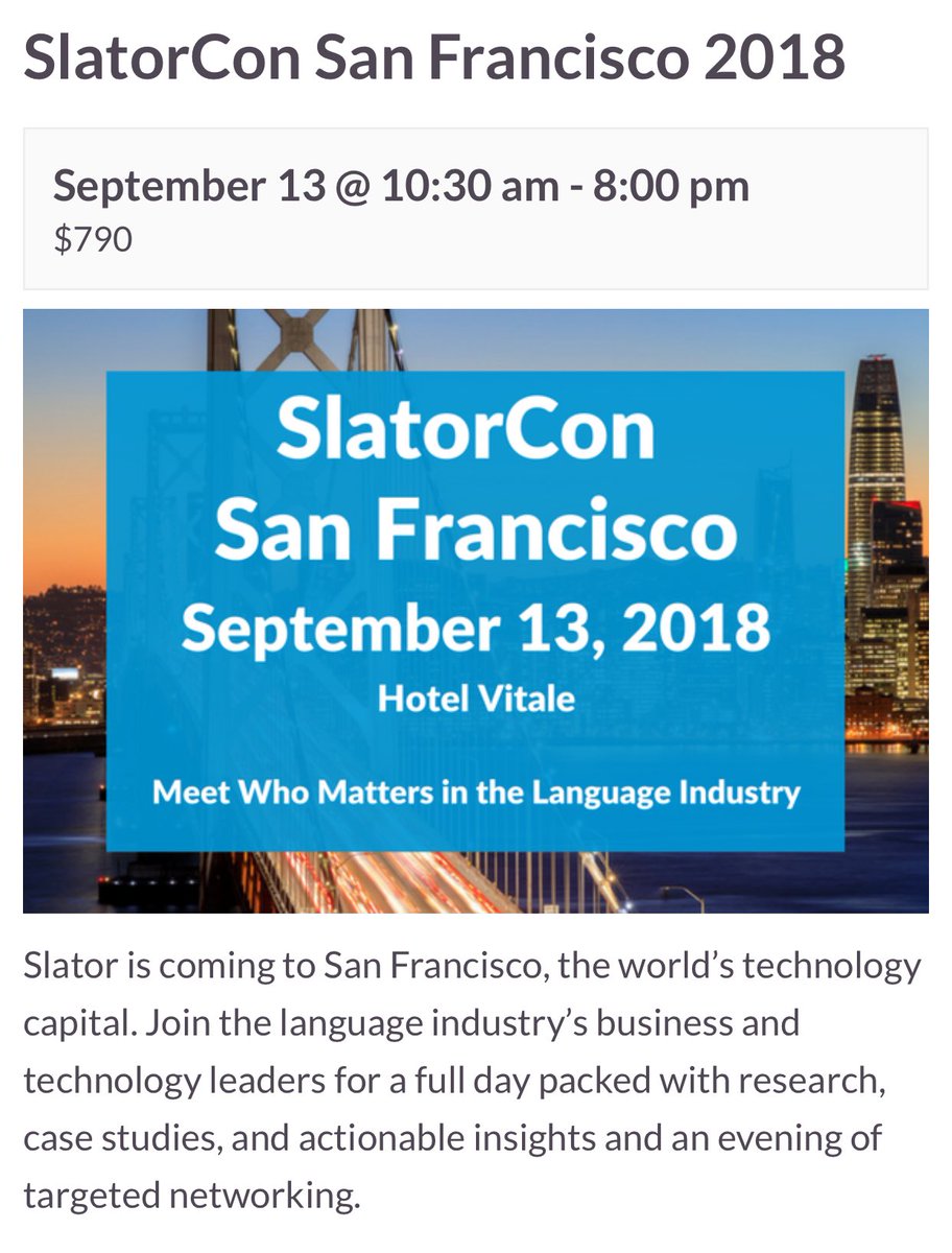 NavarroDescals's tweet image. Excited to be part of the Keynote lineup ⁦@slatornews⁩ #slatorconSF in September in San Francisco! ⁦@NetApp⁩ #slator #globalbusiness #enterprise 🌍⭐️ Use Data to drive decisions &amp;amp; Apply Collective Impact to drive real change.