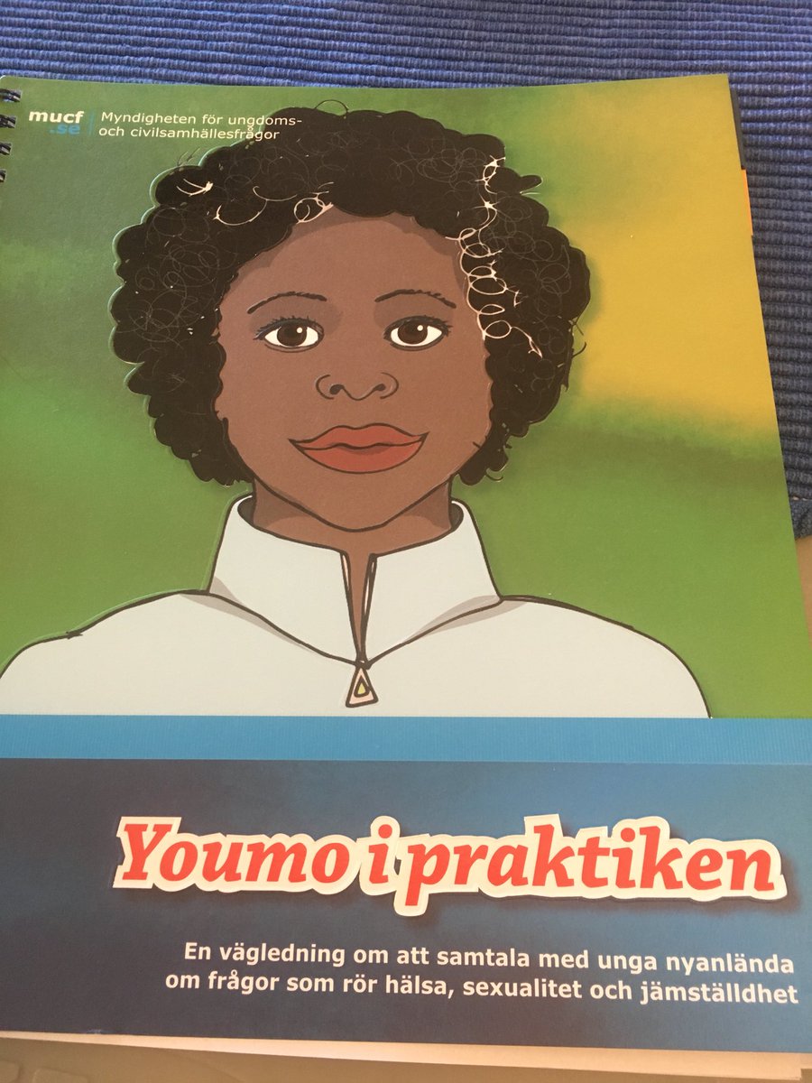Modererar snart MUCFs seminarium om Youmo, vägledning för nyanlända om sex och relationer. Hamngatan 3. Välkomna! #almedalen